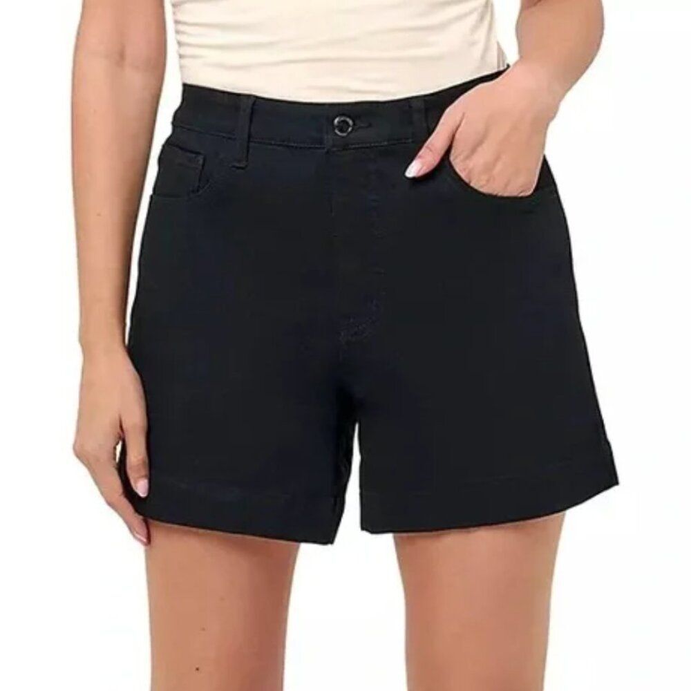 NWT Rebecca Minkoff High Rise Black Shorts Size 6